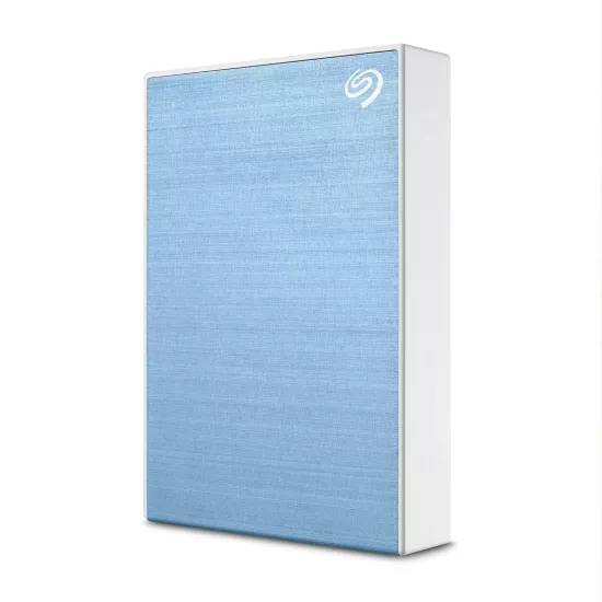 Seagate External USB Hard Disk One Touch 4TB (Light Blue)