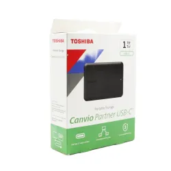 Toshiba External Hard Disk Canvio Partner 1TB (With Type-C And USB 3.0)