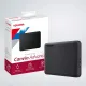 Toshiba External USB Hard Disk Canvio Advance 1TB Black