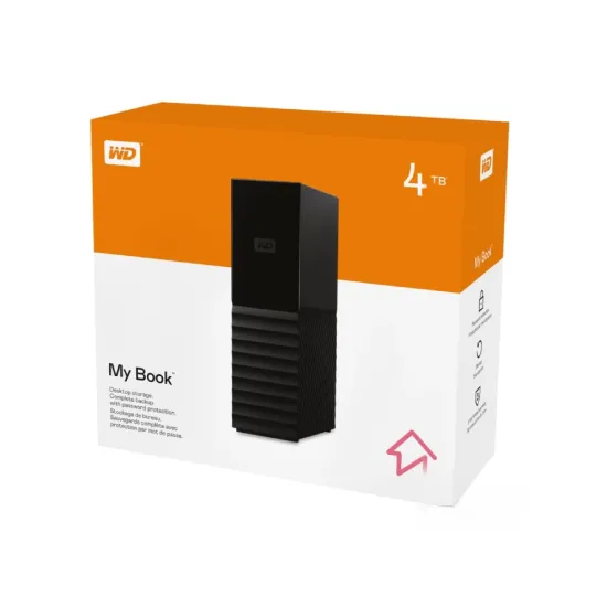 WD My Book 4TB 3.5 Inch Desktop External Hard Disk