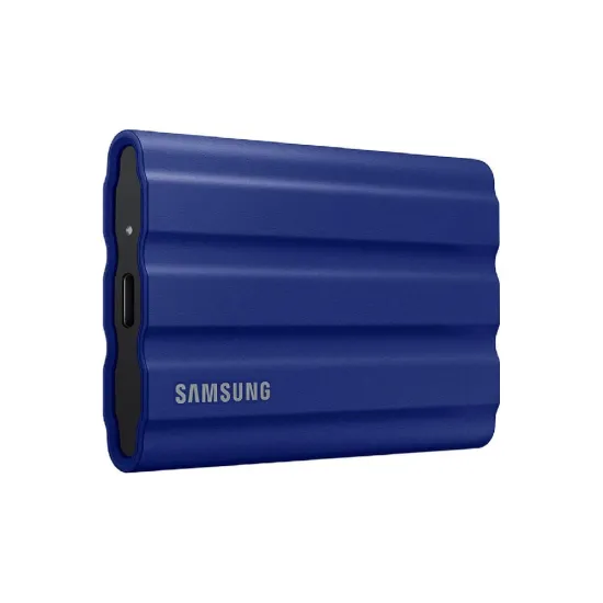 Samsung External SSD 1TB T7 Shield (With USB Type-C) Blue