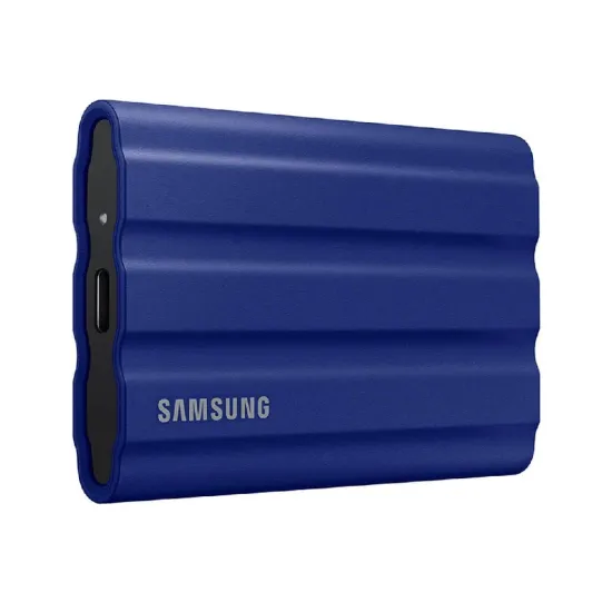 Samsung External SSD 1TB T7 Shield (With USB Type-C) Blue