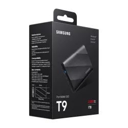 Samsung External SSD T9 1TB (With USB 3.2) (Black)