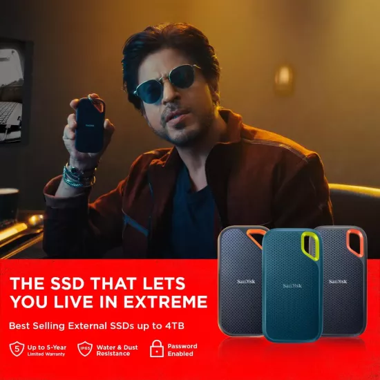 Sandisk External SSD E30 2TB (With Type-C and USB 3.2)