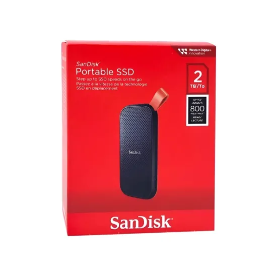 Sandisk External SSD E30 2TB (With Type-C and USB 3.2)