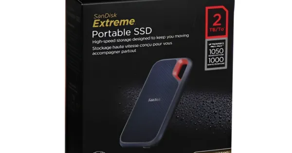 Sandisk External SSD 2TB E61 (With Type-C and USB 3.2) |