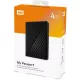 Wd My Passport 4TB 2.5 Inch External Hard Disk (Black)