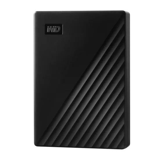 Wd My Passport 4TB 2.5 Inch External Hard Disk (Black)