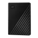 Wd My Passport 4TB 2.5 Inch External Hard Disk (Black)