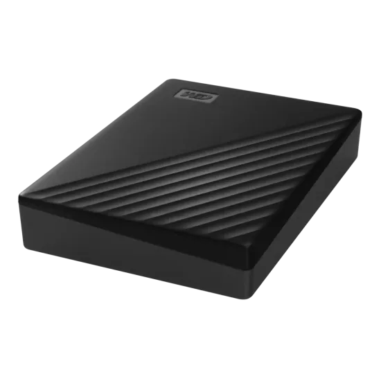 Wd My Passport 4TB 2.5 Inch External Hard Disk (Black)