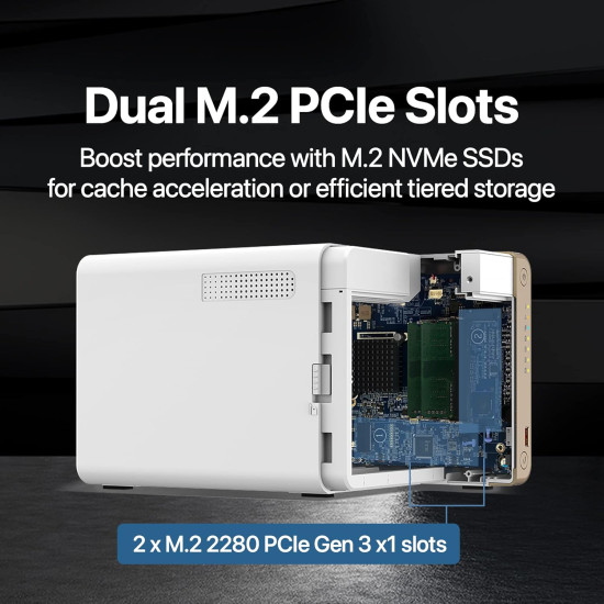 QNAP TS-462-4G 4 Bay 12TB NAS Box