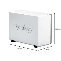 Synology NAS Diskstantion DS223J (0TB 2BAY) 1GB DDR4 Ram