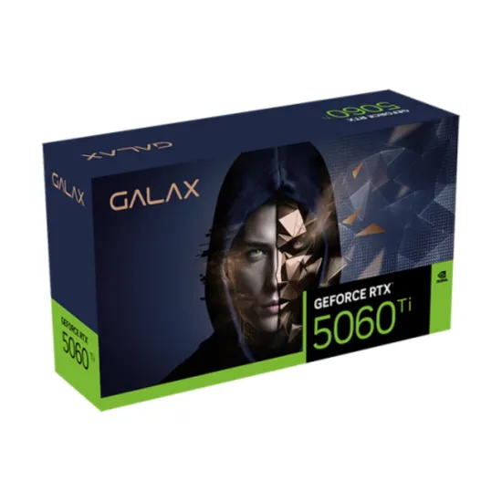 GALAX Nvidia Graphic Card RTX 5060 Ti 8GB DDR7 (1-Click OC Classic)