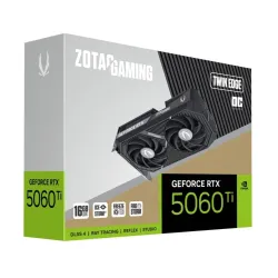 ZOTAC Nvidia Graphic Card RTX 5060 Ti 16GB DDR7 Gaming Twin Edge OC Dual Fan