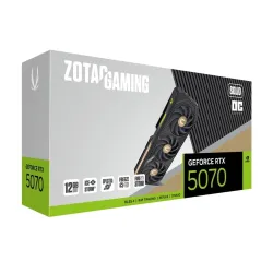 ZOTAC Nvidia Graphic Card RTX 5070 12GB DDR7 Gaming Solid OC Triple Fan
