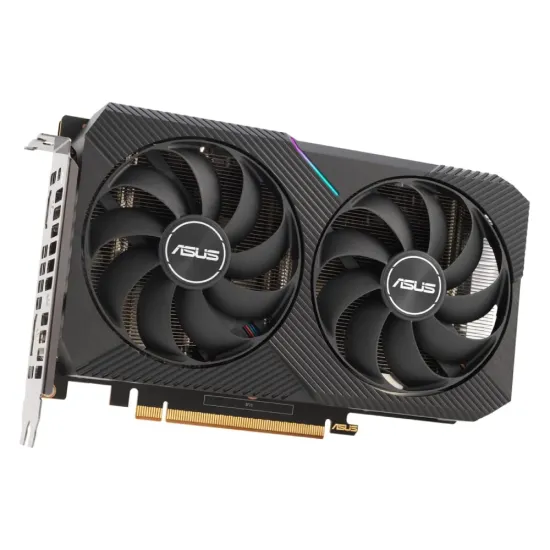 Asus Graphic Card Dual RX 6500 XT 4GB DDR6 V2 OC Dual Fan