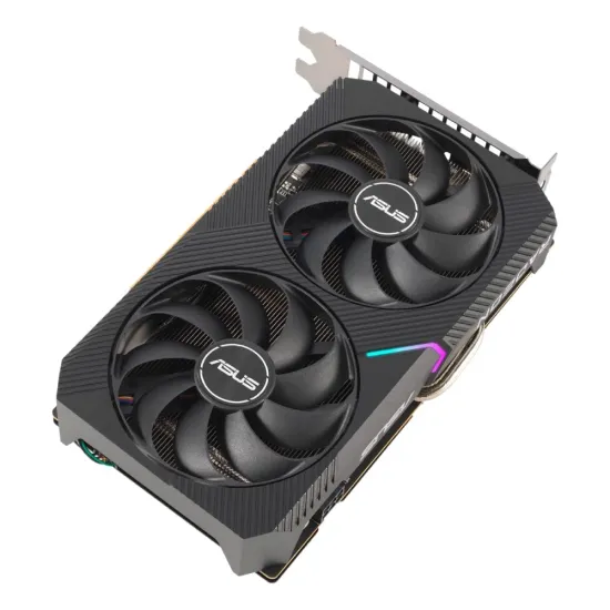 Asus Graphic Card Dual RX 6500 XT 4GB DDR6 V2 OC Dual Fan