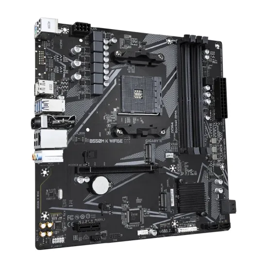 Gigabyte Motherboard B550M K WIFI6E For AMD