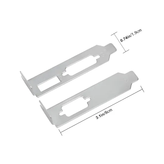Graphic Card Low Profile Bracket Dual (HDMI + DVI + VGA)