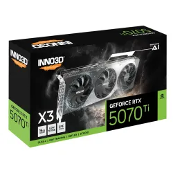 INNO3D Nvidia Graphic Card RTX 5070 Ti 16GB DDR7 X3 OC Triple Fan