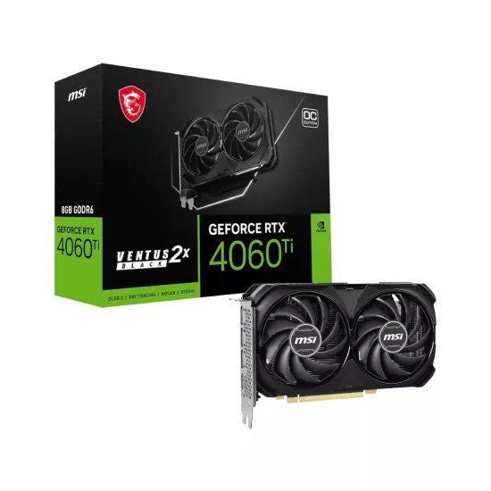 MSI RTX 4060 TI 8GB DDR6 VENTUS 2X 8G OC Graphic Card