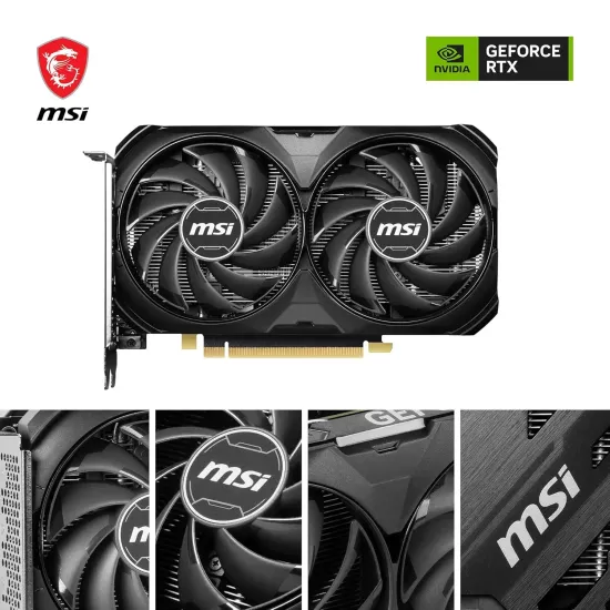 MSI RTX 4060 TI 8GB DDR6 VENTUS 2X 8G OC Graphic Card