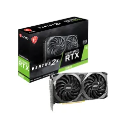 MSI Nvidia Graphic Card RTX 3060 12GB DDR6 VENTUS 2X 12G OC Dual Fan