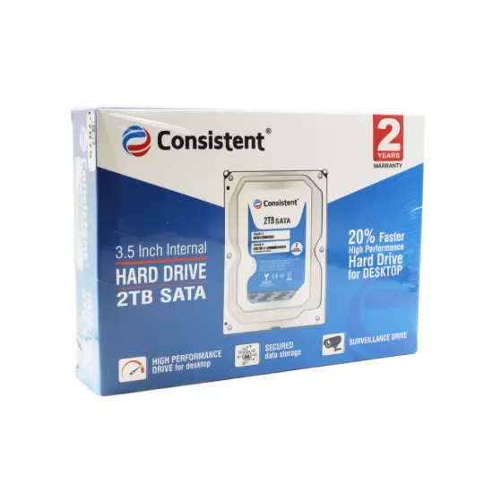 Consistent Pullout Internal Desktop Hard Disk Sata 2TB