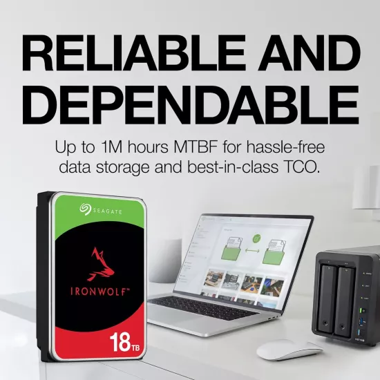 Seagte Ironwolf 4TB 3.5 Inch NAS Internal Hard Disk