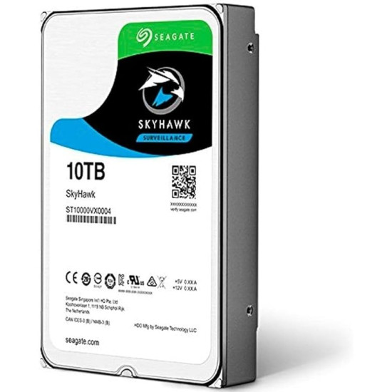 Seagate Skyhawk 10TB SATA 3.5 Inch Surveillance CCTV Hard Disk