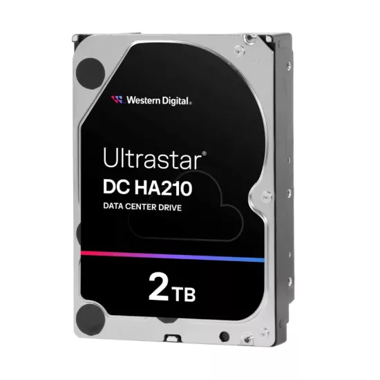 WD Ultrastar 2TB Enterprise Data Center Hard Drive SATA 3.5 Inch DC-HA210