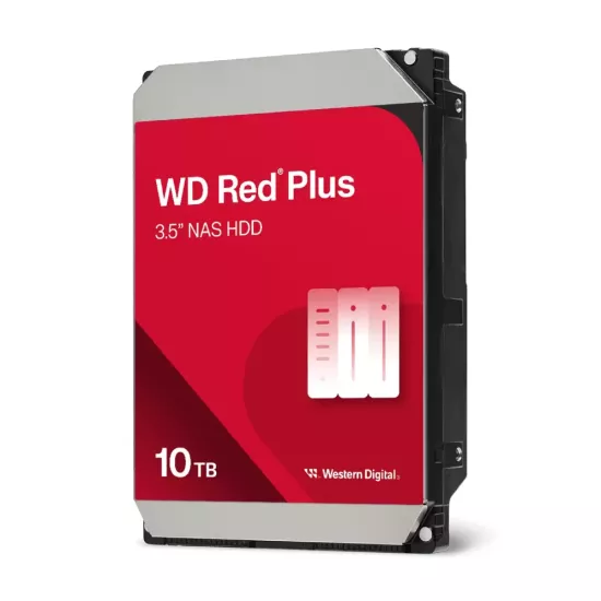 WD Red Plus 10TB 3.5 Inch NAS Internal Hard Drive
