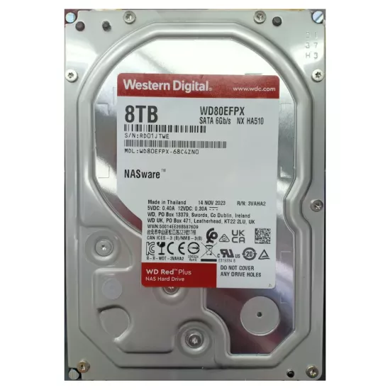 WD Red Plus 8TB 3.5 Inch NAS Internal Hard Drive