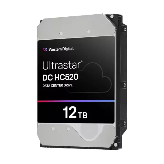 WD Ultrastar 12TB Enterprise Data Center Hard Drive SATA 3.5 Inch DC-HC520