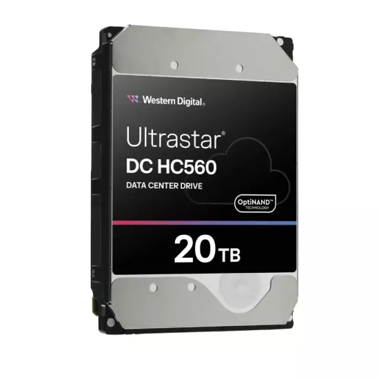 WD Ultrastar 20TB Enterprise Data Center Hard Drive SATA 3.5 Inch DC-HC560