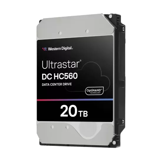 WD Ultrastar 20TB Enterprise Data Center Hard Drive SATA 3.5 Inch DC-HC560