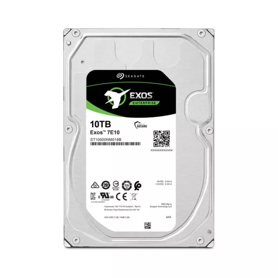Seagate Exos 7E10 10TB Enterprise Data Center Hard Disk 3.5 Inch SATA