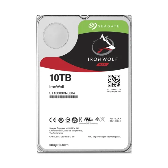 Seagate Ironwolf 10TB NAS Internal Hard Drive