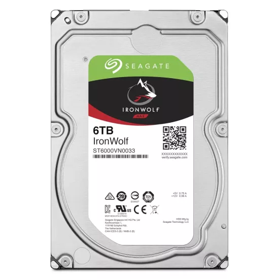 Seagate IronWolf 6TB NAS Internal Hard Drive