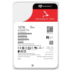 Seagate IronWolf Pro 12TB NAS Internal Hard Drive 3.5 Inch SATA