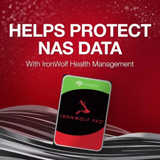 Seagate IronWolf Pro 8TB NAS Internal Hard Drive 3.5 Inch SATA