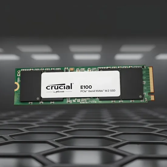 Crucial Internal SSD NVMe Gen4 1TB (E100)