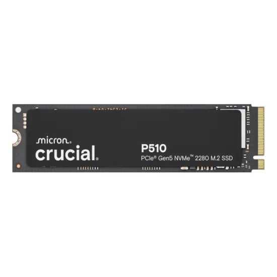Crucial Internal SSD 1TB Gen5 NVMe 2280 (P510)
