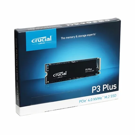 Crucial Internal SSD 4TB NVMe 2280 (P3 Plus)