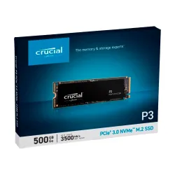 Crucial P3 500GB NVMe Internal SSD