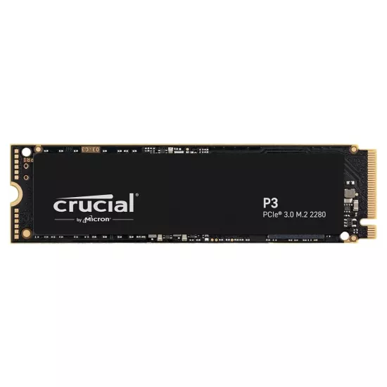 Crucial P3 500GB NVMe Internal SSD