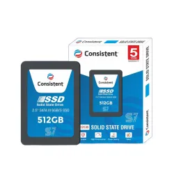 Consistent Internal SSD 512GB SATA