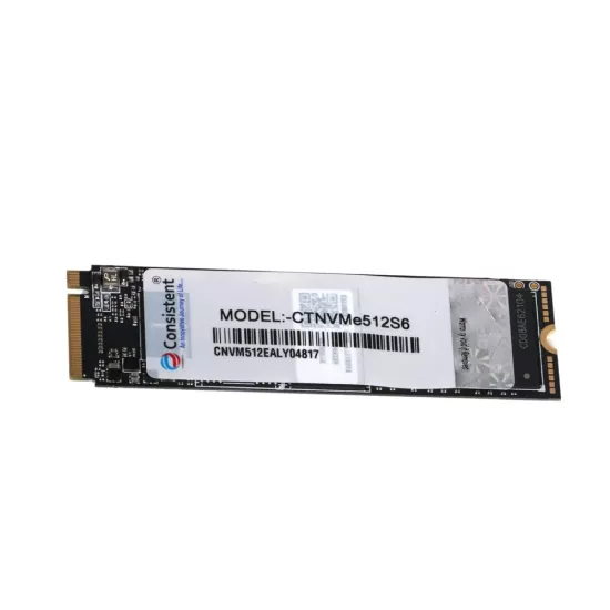 Consistent Internal SSD 512GB NVMe 2280
