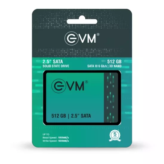 EVM Internal SSD 512GB SATA