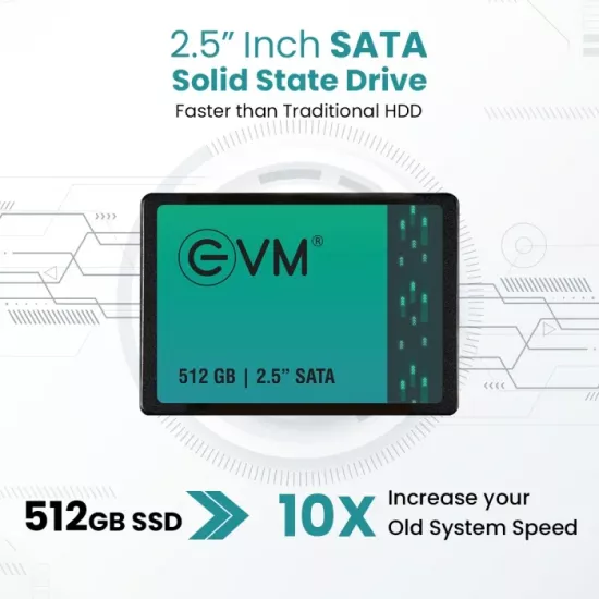 EVM Internal SSD 512GB SATA